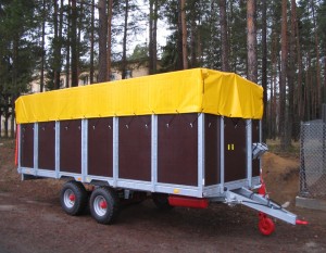 Dwuosiowa KURIER-10 TANDEM